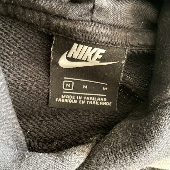 Nike Logo Black Hoodie Medium - Picture 3 of 6